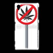 Coque Sony Xpéria Z1 Cannabis interdit