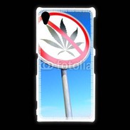 Coque Sony Xpéria Z1 Interdiction de cannabis