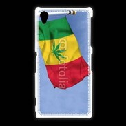 Coque Sony Xpéria Z1 Drapeau cannabis 2