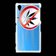 Coque Sony Xpéria Z1 Interdiction de cannabis 4