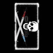 Coque Sony Xpéria Z1 Tête de mort drogue