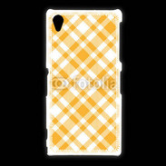 Coque Sony Xpéria Z1 Fond à carreaux