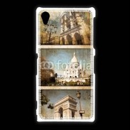 Coque Sony Xpéria Z1 Vintage Paris 6