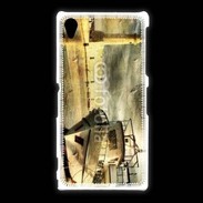 Coque Sony Xpéria Z1 Phare et bateau Vintage