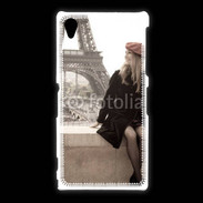Coque Sony Xpéria Z1 Vintage Tour Eiffel 30