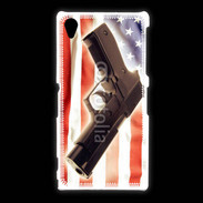 Coque Sony Xpéria Z1 Pistolet USA