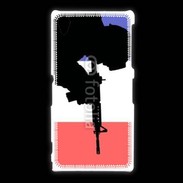Coque Sony Xpéria Z1 Soldat français