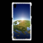 Coque Sony Xpéria Z1 Planète Terre Euurope