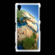 Coque Sony Xpéria Z1 Terre vue du ciel