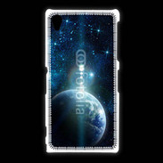 Coque Sony Xpéria Z1 Planète terre vue de l'espace 1