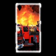 Coque Sony Xpéria Z1 Intervention des pompiers incendie