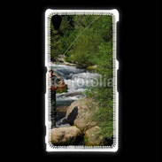 Coque Sony Xpéria Z1 Pêche à la truite