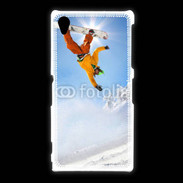 Coque Sony Xpéria Z1 Saut de snowboarder