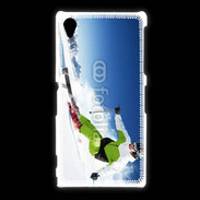 Coque Sony Xpéria Z1 Skieur en montagne