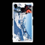 Coque Sony Xpéria Z1 Skieuse en montagne extrême 5