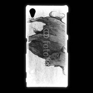 Coque Sony Xpéria Z1 Dessin de taureau de corrida