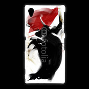 Coque Sony Xpéria Z1 Illustration de corrida 10