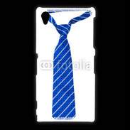 Coque Sony Xpéria Z1 Cravate bleue