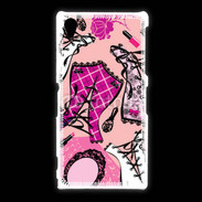 Coque Sony Xpéria Z1 Corset glamour