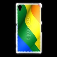 Coque Sony Xpéria Z1 Drapeau Gay Pride