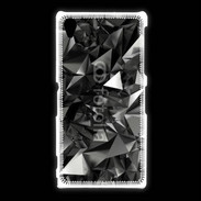 Coque Sony Xpéria Z1 Fond cristal abstrait