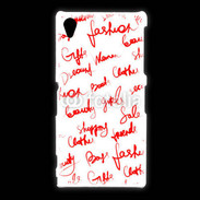 Coque Sony Xpéria Z1 Fashion mots