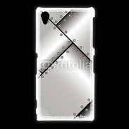 Coque Sony Xpéria Z1 Tôle métallique