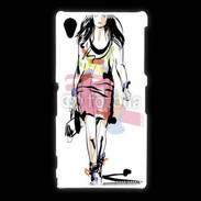 Coque Sony Xpéria Z1 Top modèle en dessin