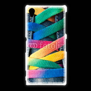 Coque Sony Xpéria Z1 Lacet de chaussure fashion