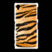 Coque Sony Xpéria Z1 Peau de tigre