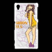 Coque Sony Xpéria Z1 Fashion girl manga