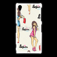 Coque Sony Xpéria Z1 Fashion girl 5