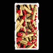 Coque Sony Xpéria Z1 Rouges à lèvres 2