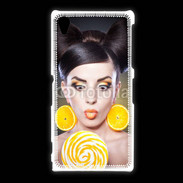 Coque Sony Xpéria Z1 Lolita lollipops