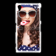 Coque Sony Xpéria Z1 Lolita USA 2