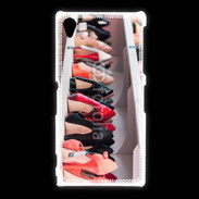 Coque Sony Xpéria Z1 Dressing chaussures