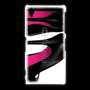 Coque Sony Xpéria Z1 Escarpins semelles roses