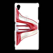 Coque Sony Xpéria Z1 Escarpins rouges 3