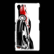 Coque Sony Xpéria Z1 Voiture noire