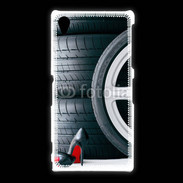 Coque Sony Xpéria Z1 Jantes et escarpins