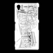 Coque Sony Xpéria Z1 Dessin Arc de Triomphe Paris