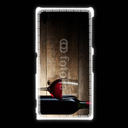 Coque Sony Xpéria Z1 Vin rouge 1