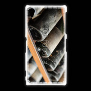 Coque Sony Xpéria Z1 Vieilles bouteilles de vin 2