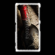 Coque Sony Xpéria Z1 Vieille bouteille de vin