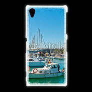 Coque Sony Xpéria Z1 Bateau au port 3