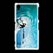Coque Sony Xpéria Z1 Surfeur dans un tube