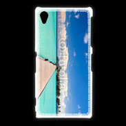 Coque Sony Xpéria Z1 Ponton sur mer des tropiques