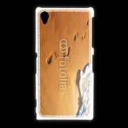 Coque Sony Xpéria Z1 Trace de pas sur la plage