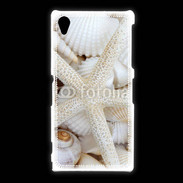 Coque Sony Xpéria Z1 Coquillage et étoile de mer