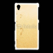 Coque Sony Xpéria Z1 Empreintes de pieds